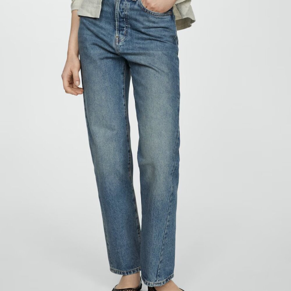 Mango Straight Jeans US 24